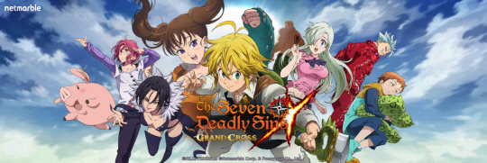 올해 3월 글로벌 출시된 '일곱개의대죄: 그랜드크로스' 이미지.  넷마블 제공